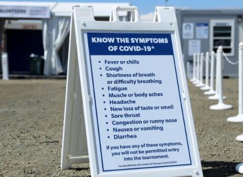 美巡修改新型冠狀病毒的預防政策 無癥狀球員兩次檢測陰性后可參賽